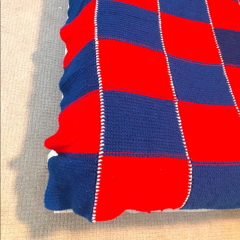 Afghan Handmade Vintage Crochet Blanket